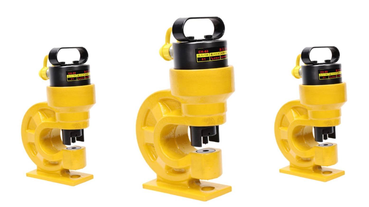 Hydraulic punching/piercing (illustrative)